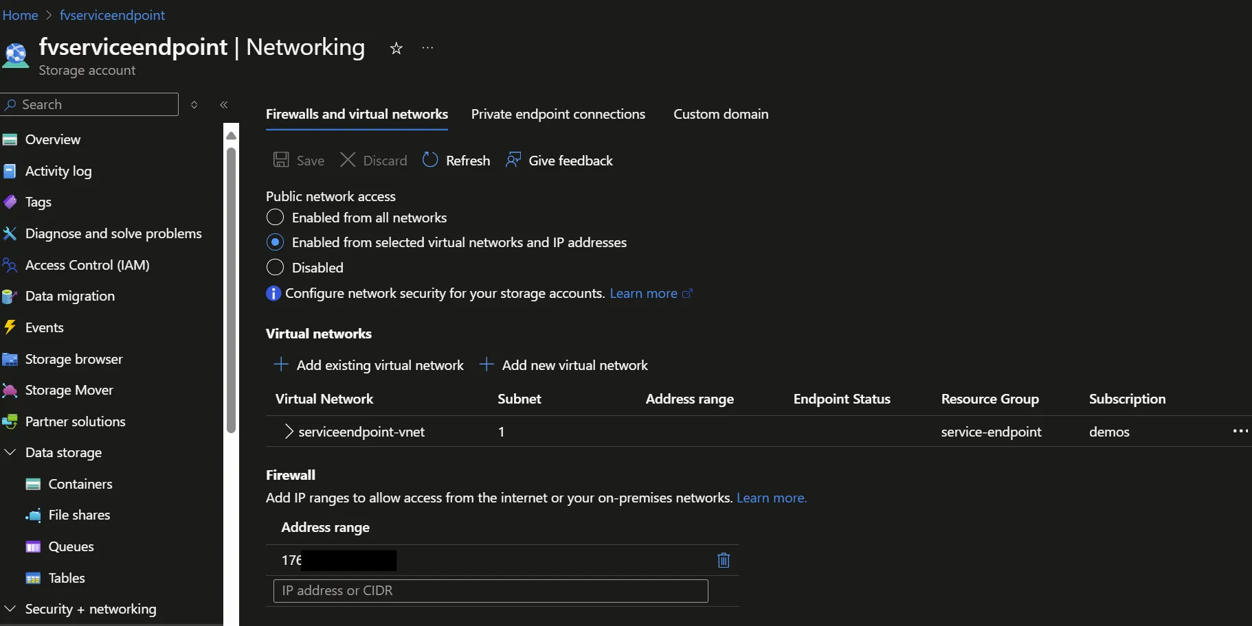 Firewall Configuration